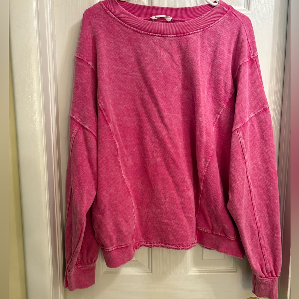 Pink Crewneck Sweatshirt